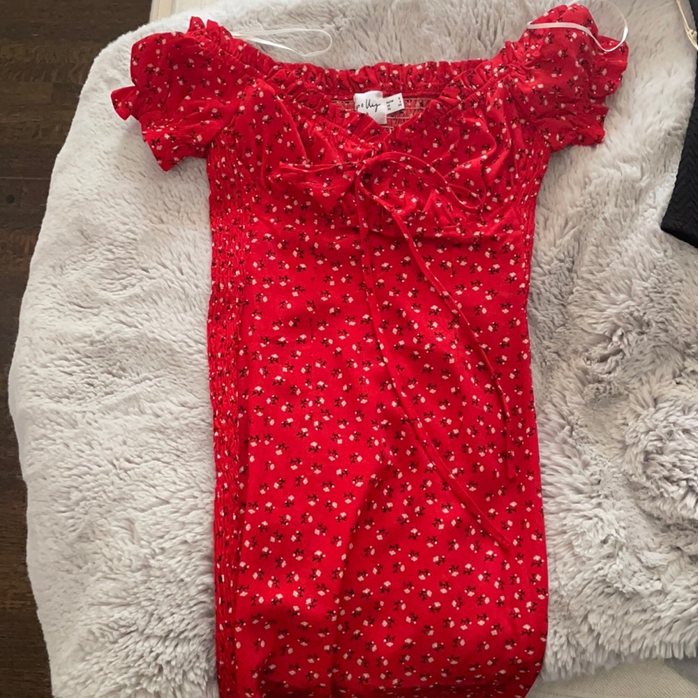Cute red dresss
